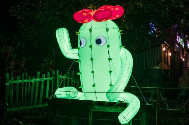 Fiesta of the Dead event at Blackgang Chine, Isle of Wight